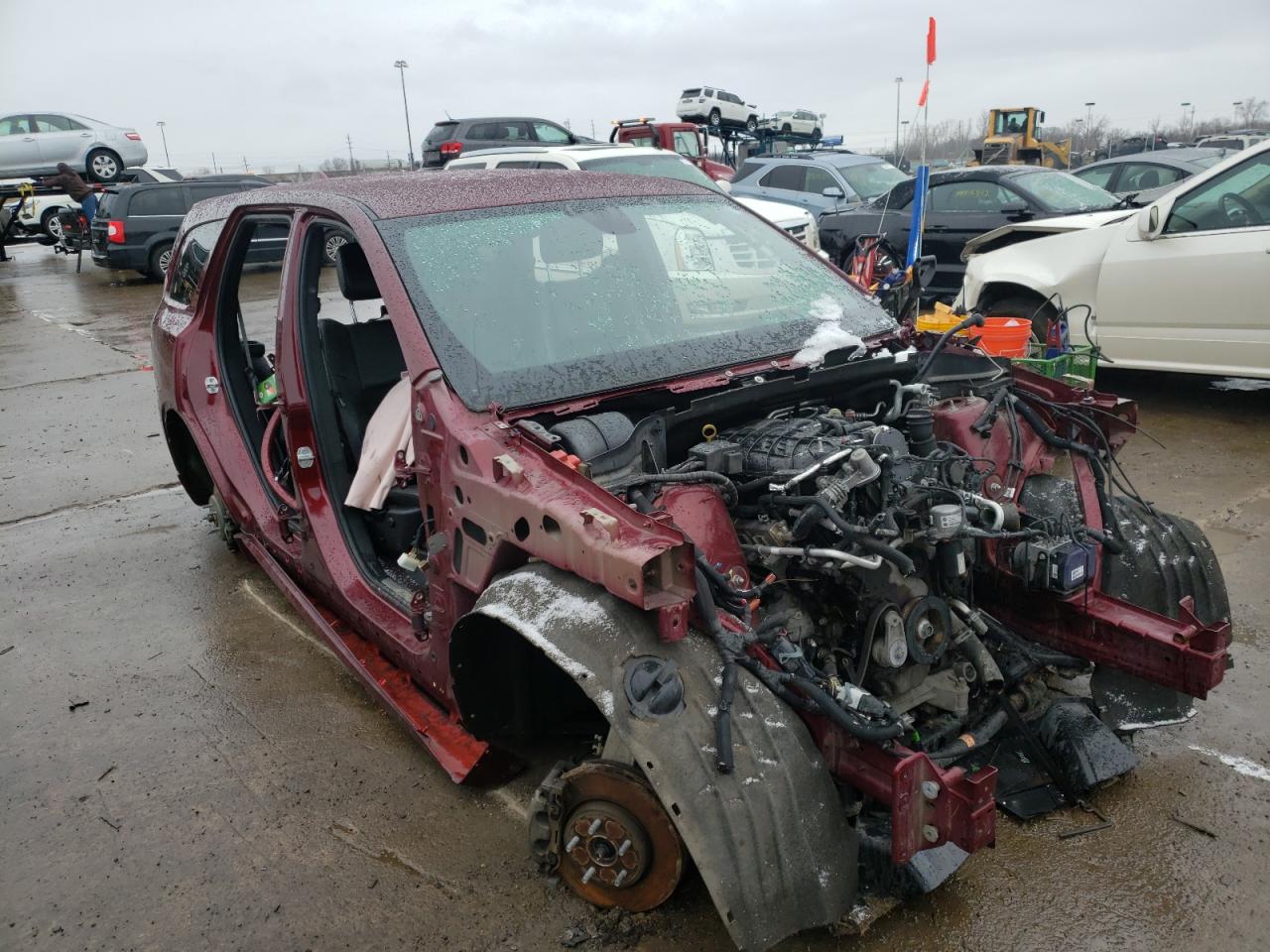 DODGE DURANGO GT 2019 with VIN 1C4RDJDG1KC550303 - Photo from auction