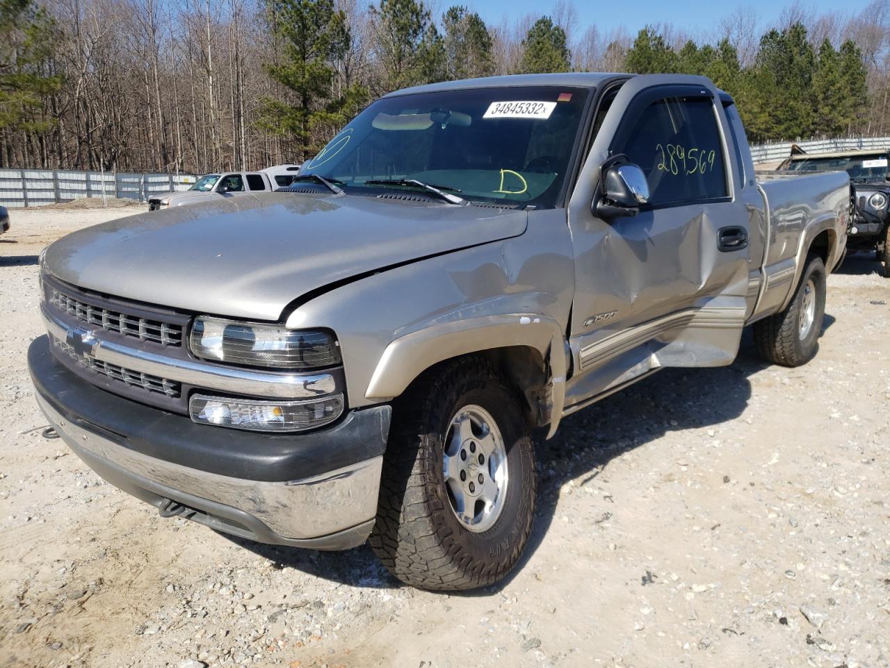 Photo 2 from auction – 1999 CHEVROLET SILVERADO with VIN 2GCEK19T5X1191903