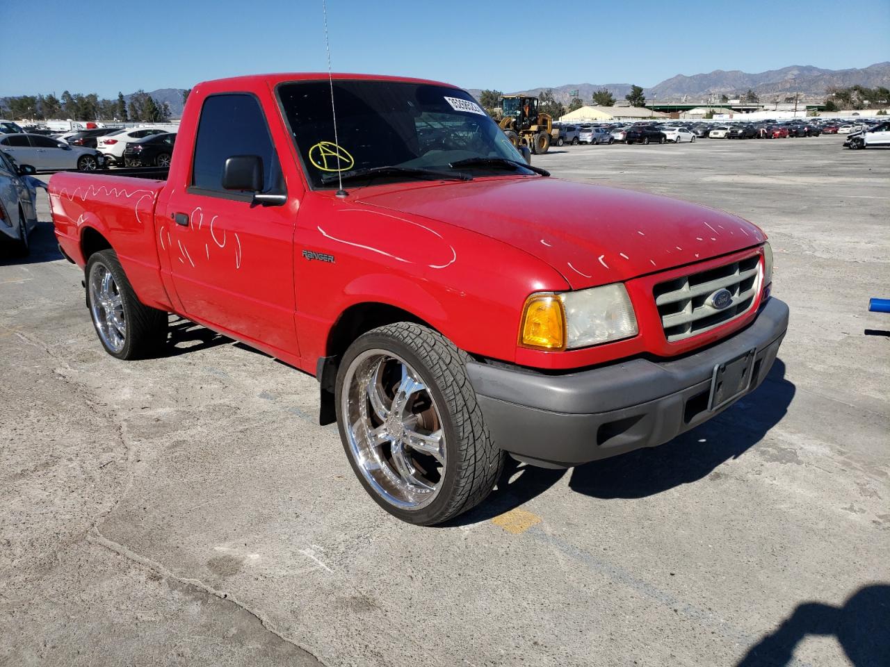 FORD RANGER 2002 with VIN 1FTYR10D52PB64470 - Photo from auction