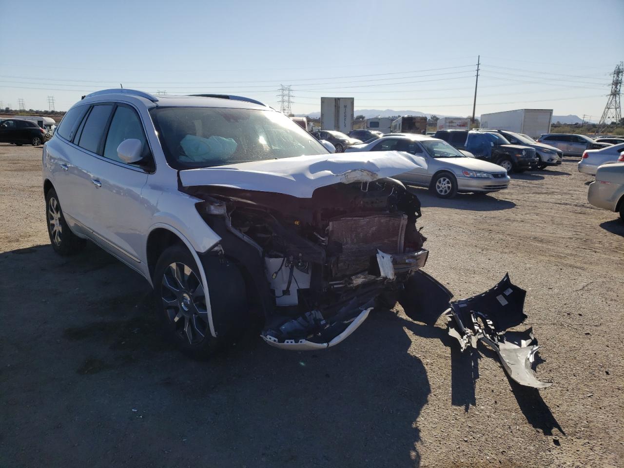 BUICK ENCLAVE 2017 with VIN 5GAKVCKD5HJ181406 - Photo from auction
