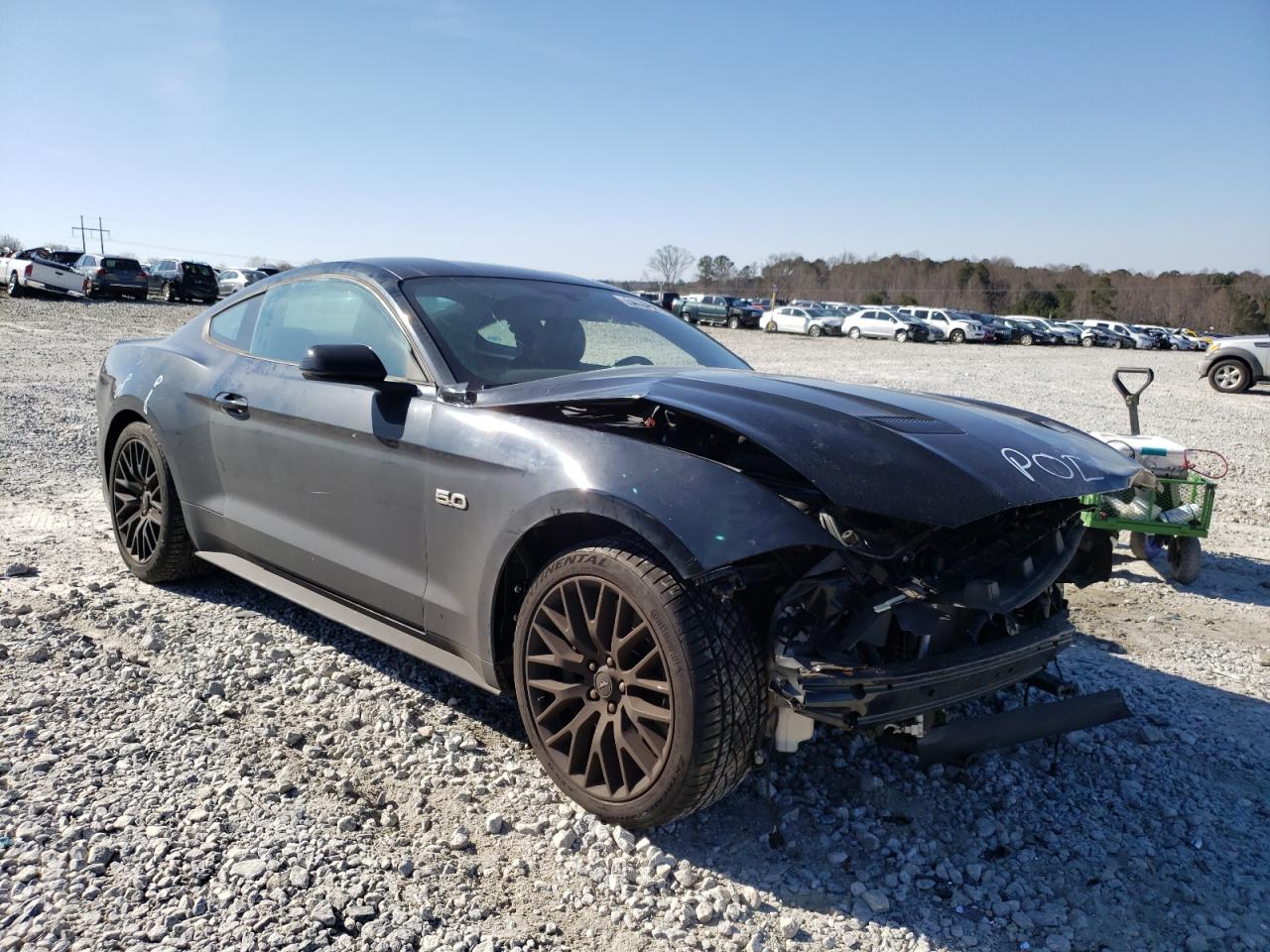 FORD MUSTANG GT 2018 with VIN 1FA6P8CF2J5116444 - Photo from auction