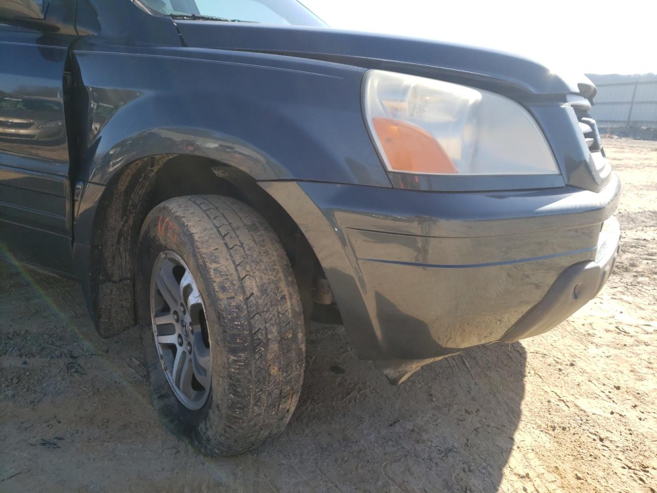 Photo 9 from auction – 2004 HONDA PILOT EXL with VIN 2HKYF18534H519642