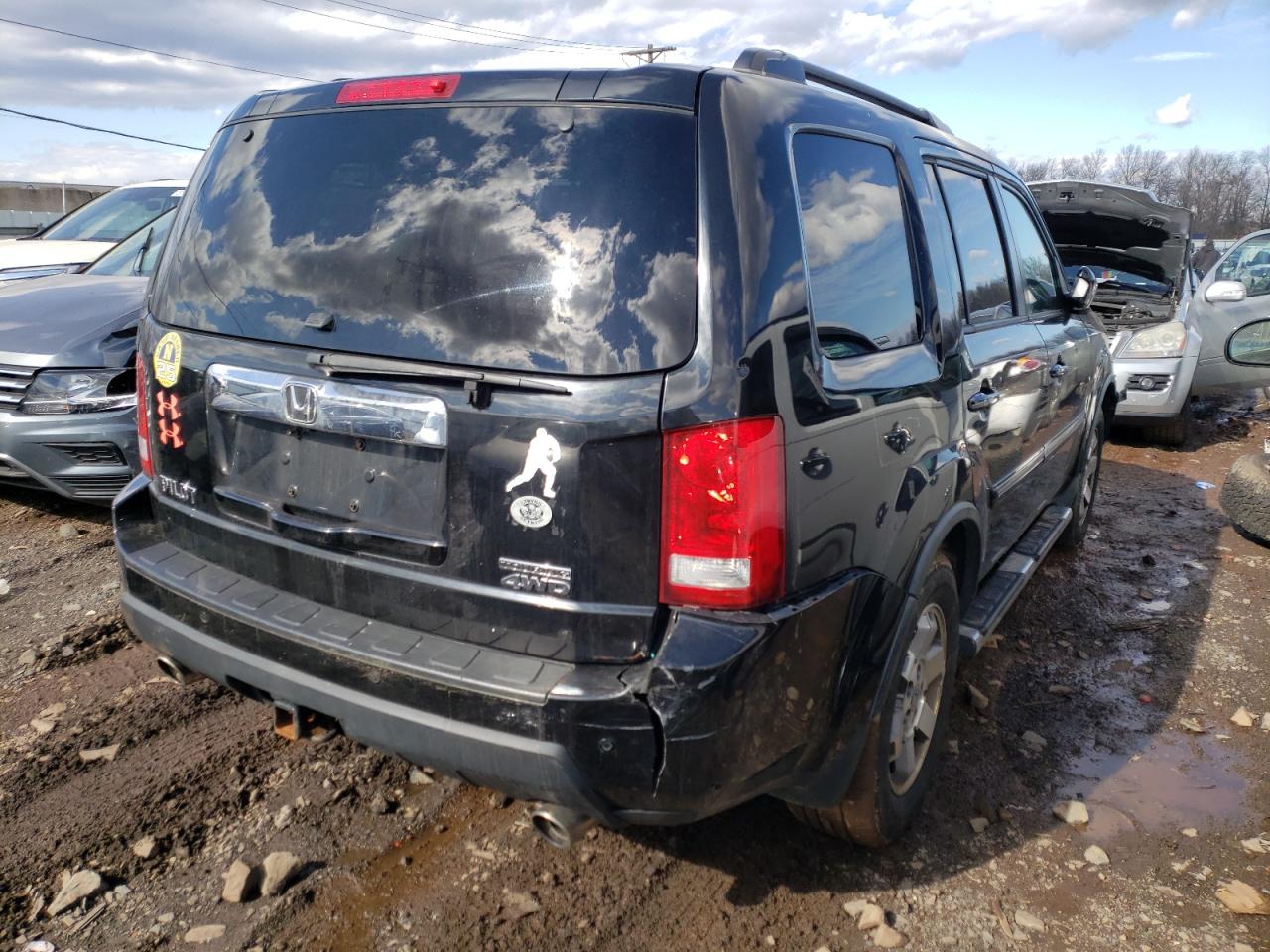 Photo 4 from auction – 2009 HONDA PILOT TOUR with VIN 5FNYF48959B053495