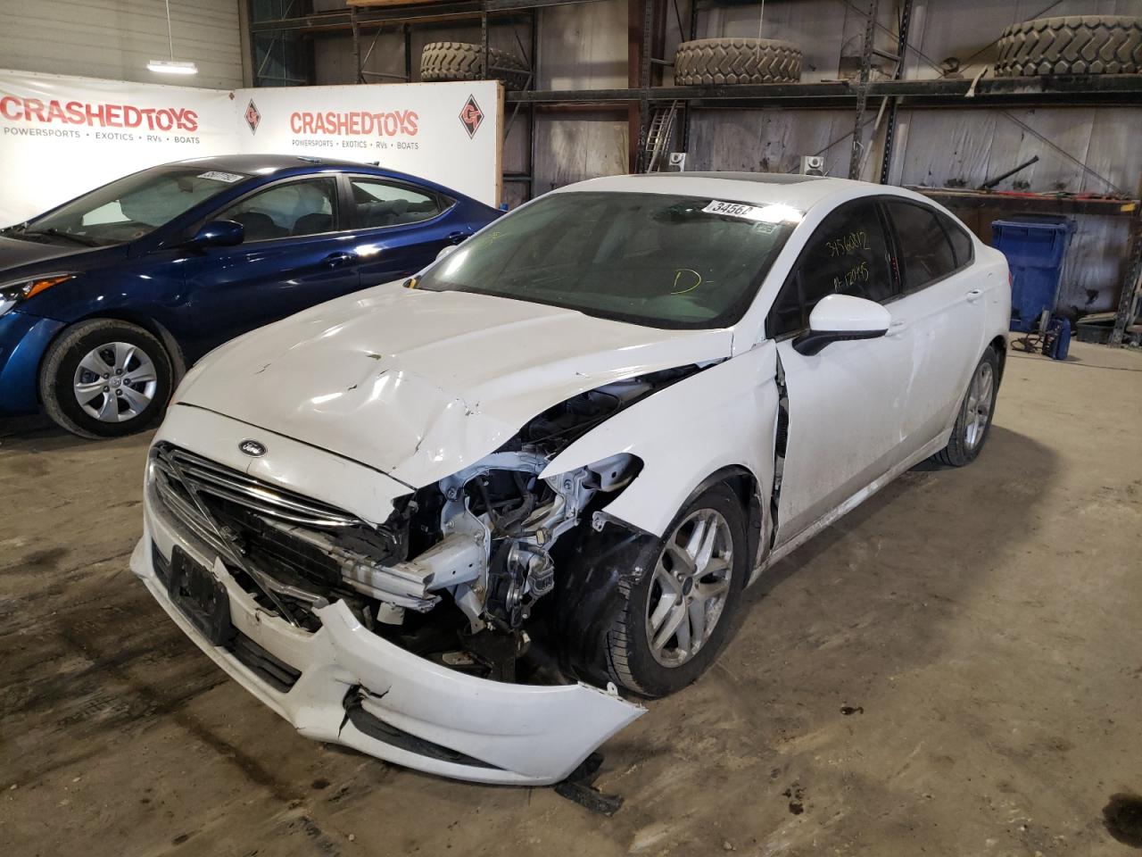 Photo 2 from auction – 2016 FORD FUSION SE with VIN 3FA6P0H75GR331373