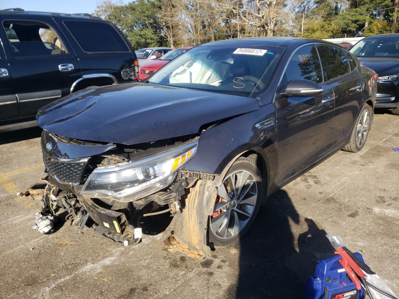 Photo 2 from auction – 2016 KIA OPTIMA SX with VIN 5XXGW4L26GG073058