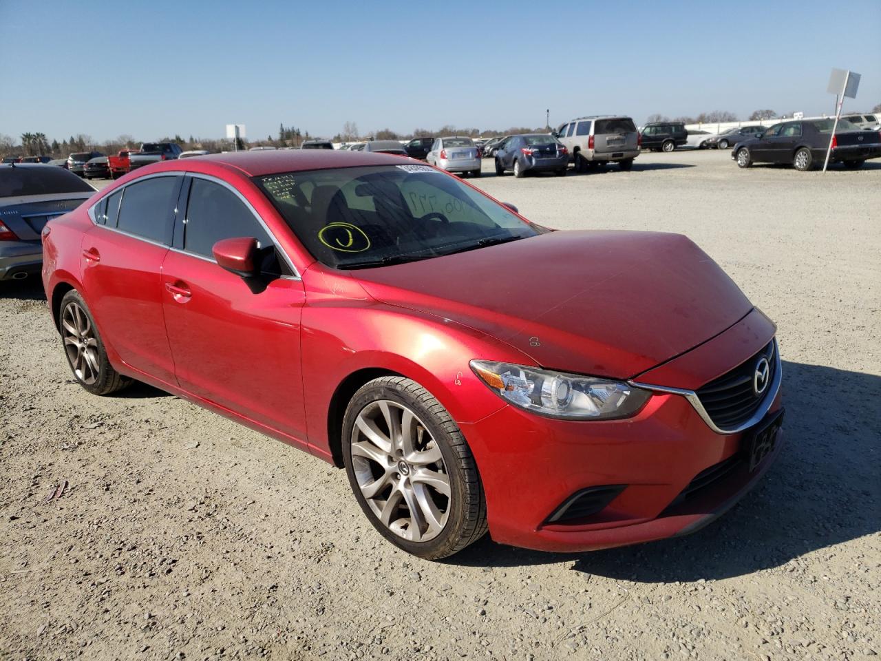 MAZDA 6 TOURING 2016 with VIN JM1GJ1V56G1457681 - Photo from auction