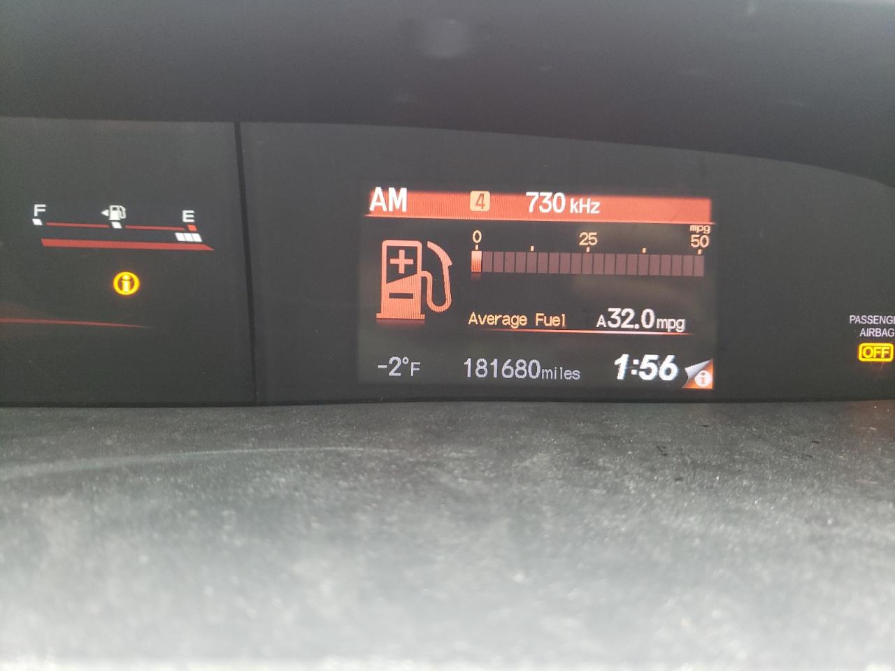 Photo 8 from auction – 2013 HONDA CIVIC SI with VIN 2HGFB6E54DH703695