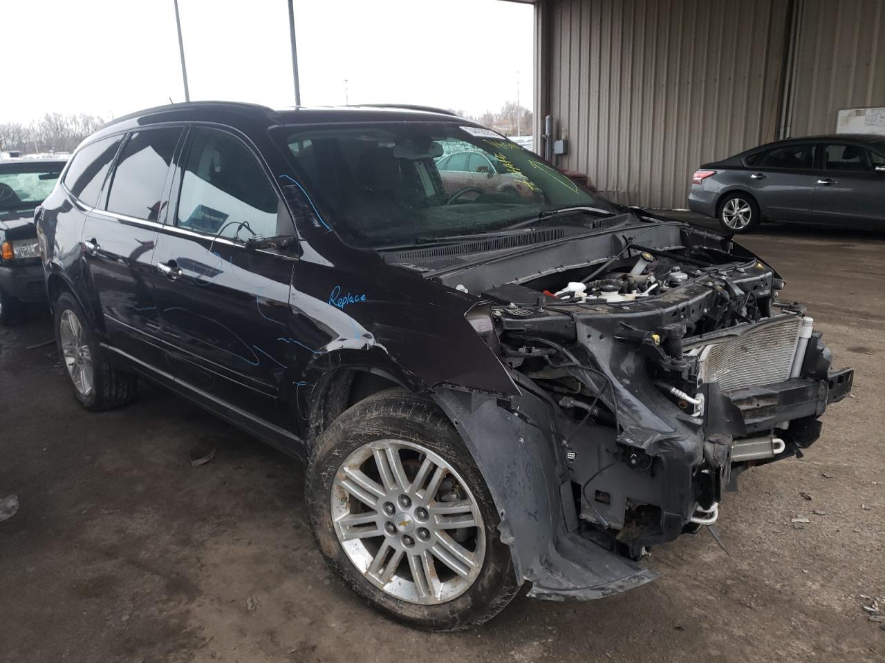 Photo 1 from auction – 2015 CHEVROLET TRAVERSE L with VIN 1GNKRGKD5FJ377358