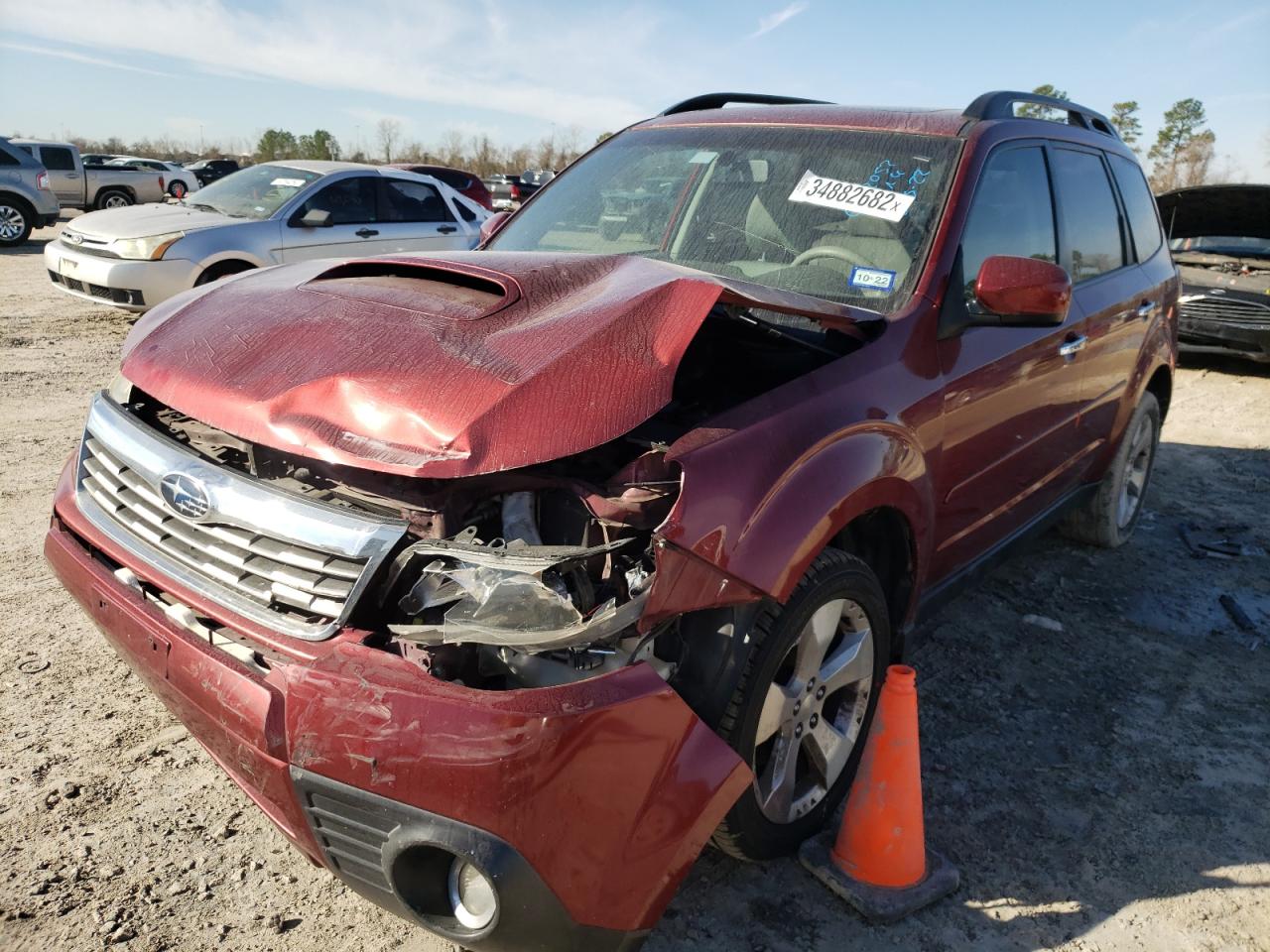 Photo 2 from auction – 2010 SUBARU FORESTER 2 with VIN JF2SH6EC4AH710529