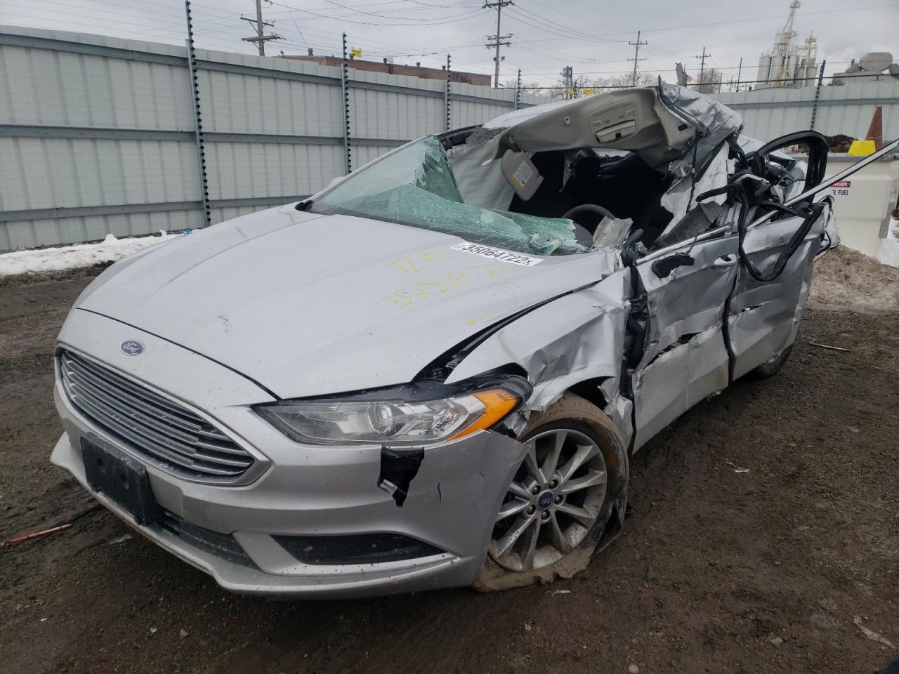 Photo 2 from auction – 2017 FORD FUSION SE with VIN 3FA6P0H78HR403863
