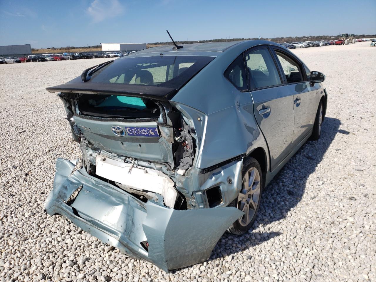 Photo 4 from auction – 2013 TOYOTA PRIUS with VIN JTDKN3DU2D1719999