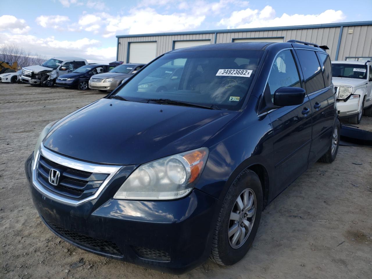 Photo 2 from auction – 2010 HONDA ODYSSEY EX with VIN 5FNRL3H41AB102384