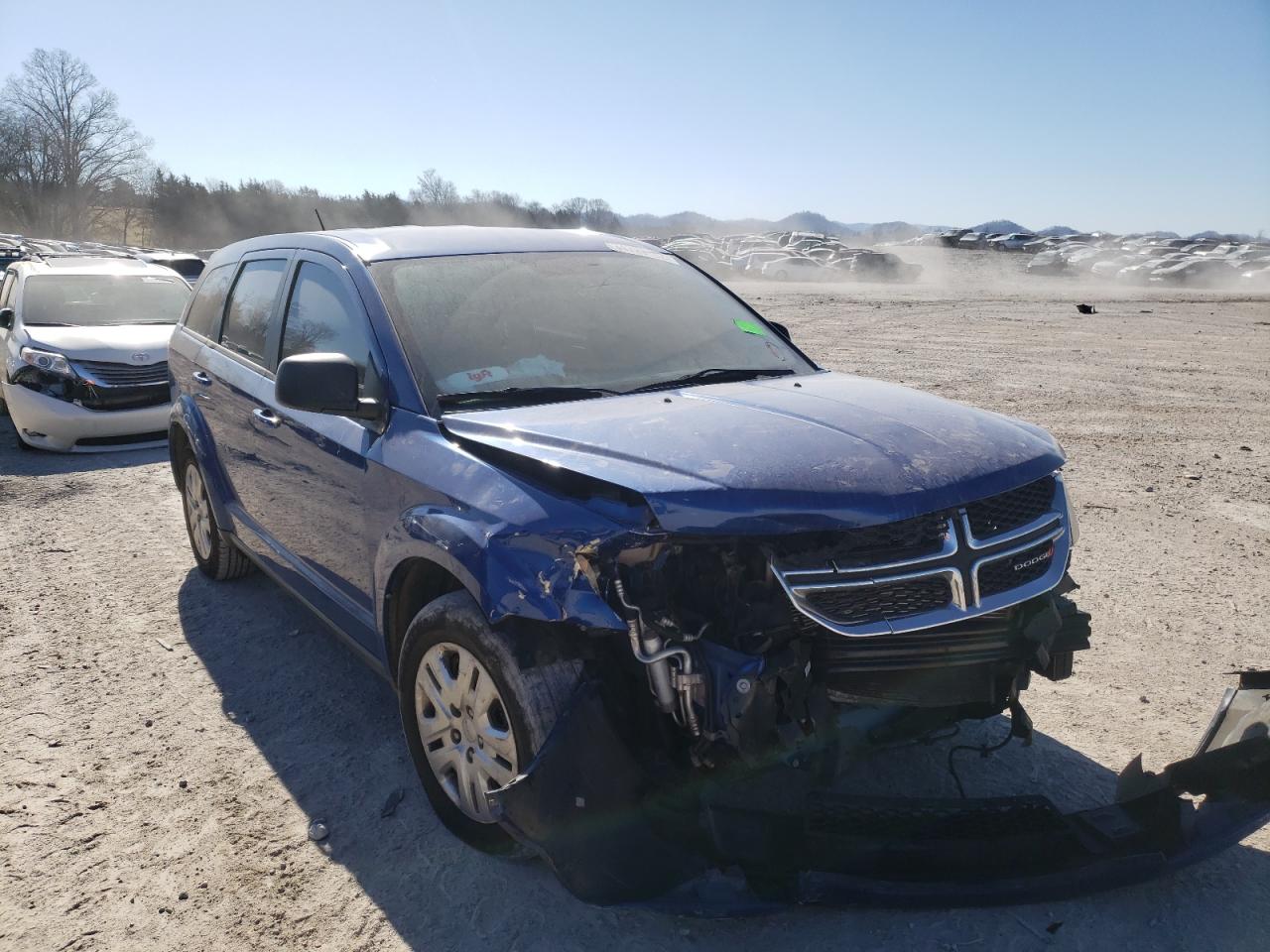 DODGE JOURNEY SE 2015 with VIN 3C4PDCAB1FT723680 - Photo from auction