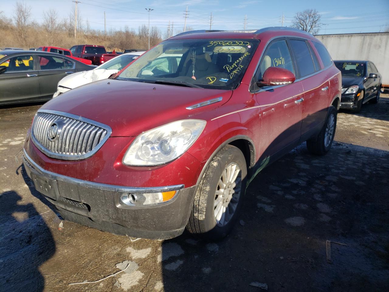 Photo 2 from auction – 2011 BUICK ENCLAVE CX with VIN 5GAKRBED6BJ234972