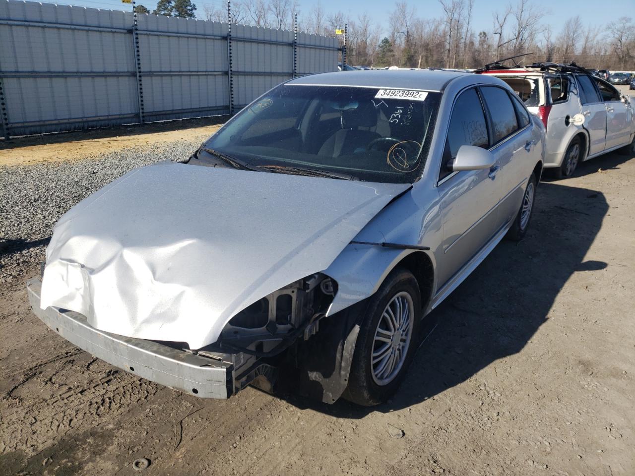 Photo 2 from auction – 2011 CHEVROLET IMPALA LS with VIN 2G1WF5EK6B1279194