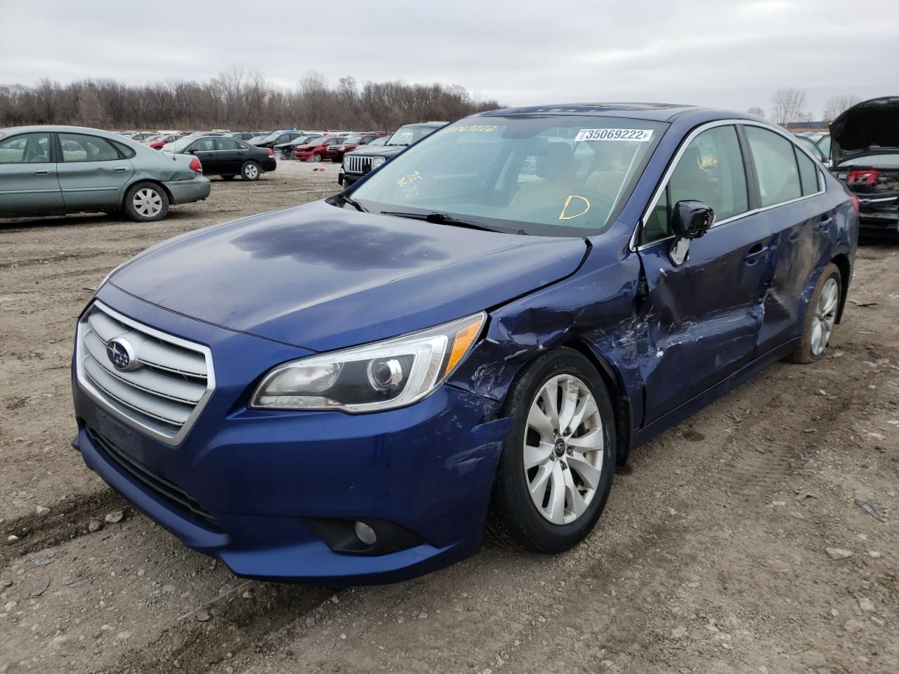 Photo 2 from auction – 2015 SUBARU LEGACY with VIN 4S3BNBH6XF3072135