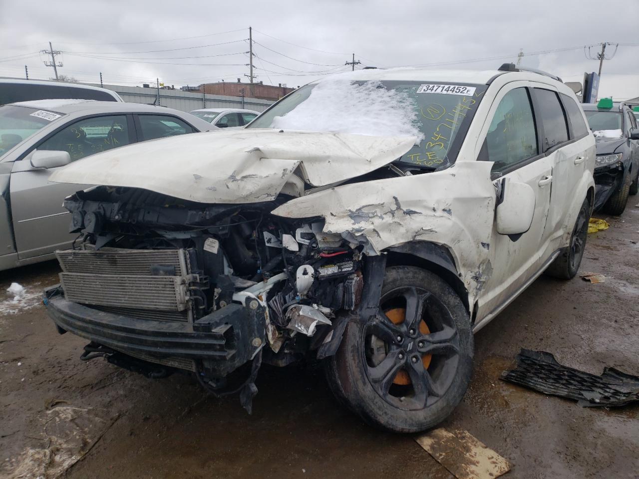Photo 2 from auction – 2018 DODGE JOURNEY CR with VIN 3C4PDCGG4JT378317