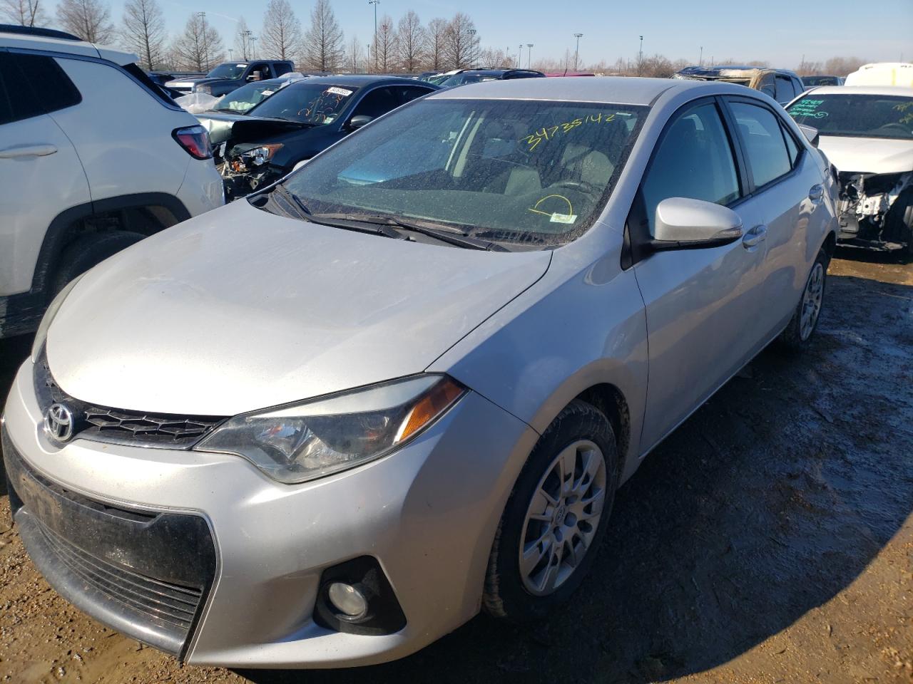 Photo 2 from auction – 2014 TOYOTA COROLLA L with VIN 5YFBURHE8EP177037