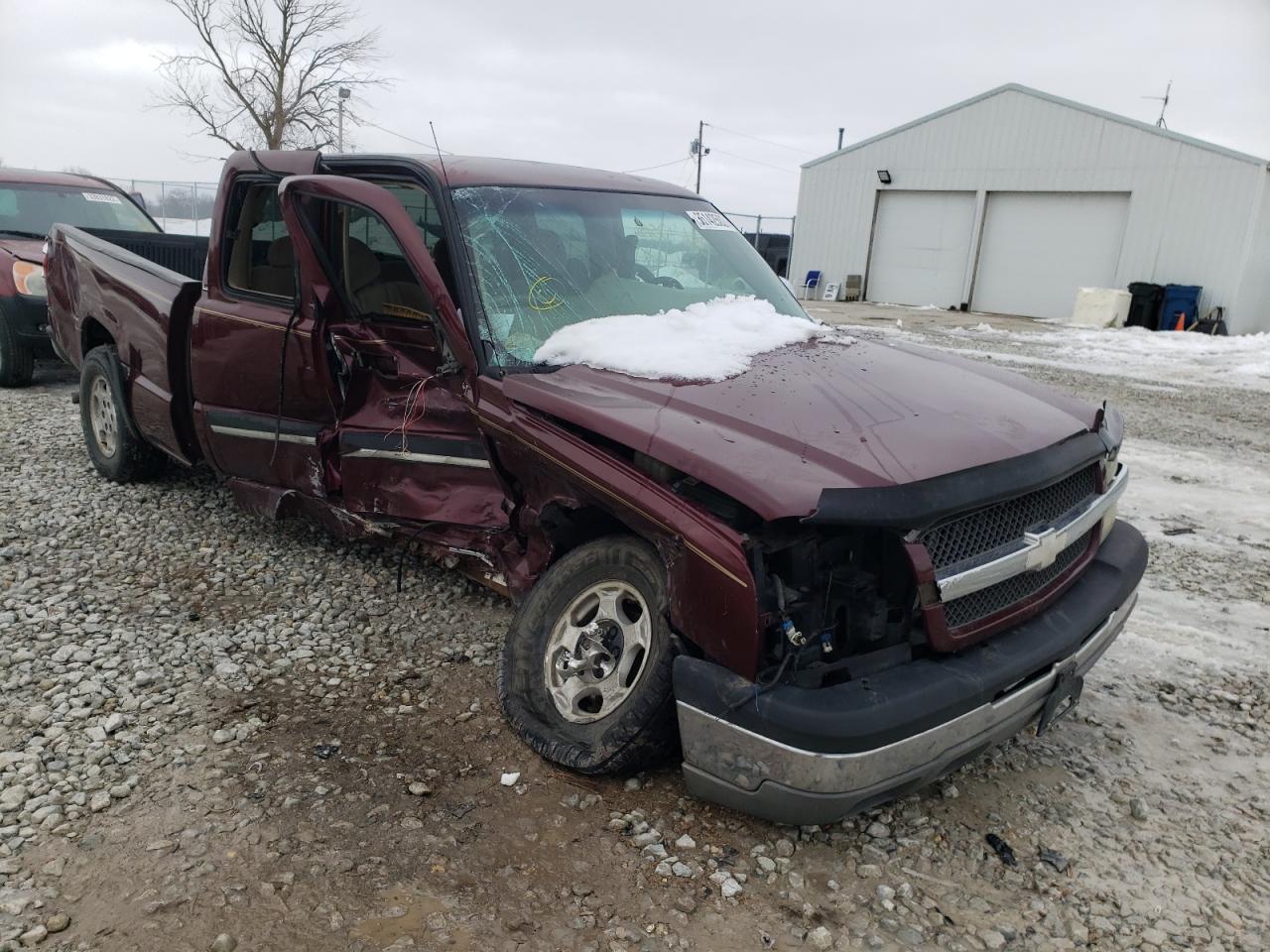 CHEVROLET SILVERADO 2003 with VIN 2GCEC19TX31235661 - Photo from auction