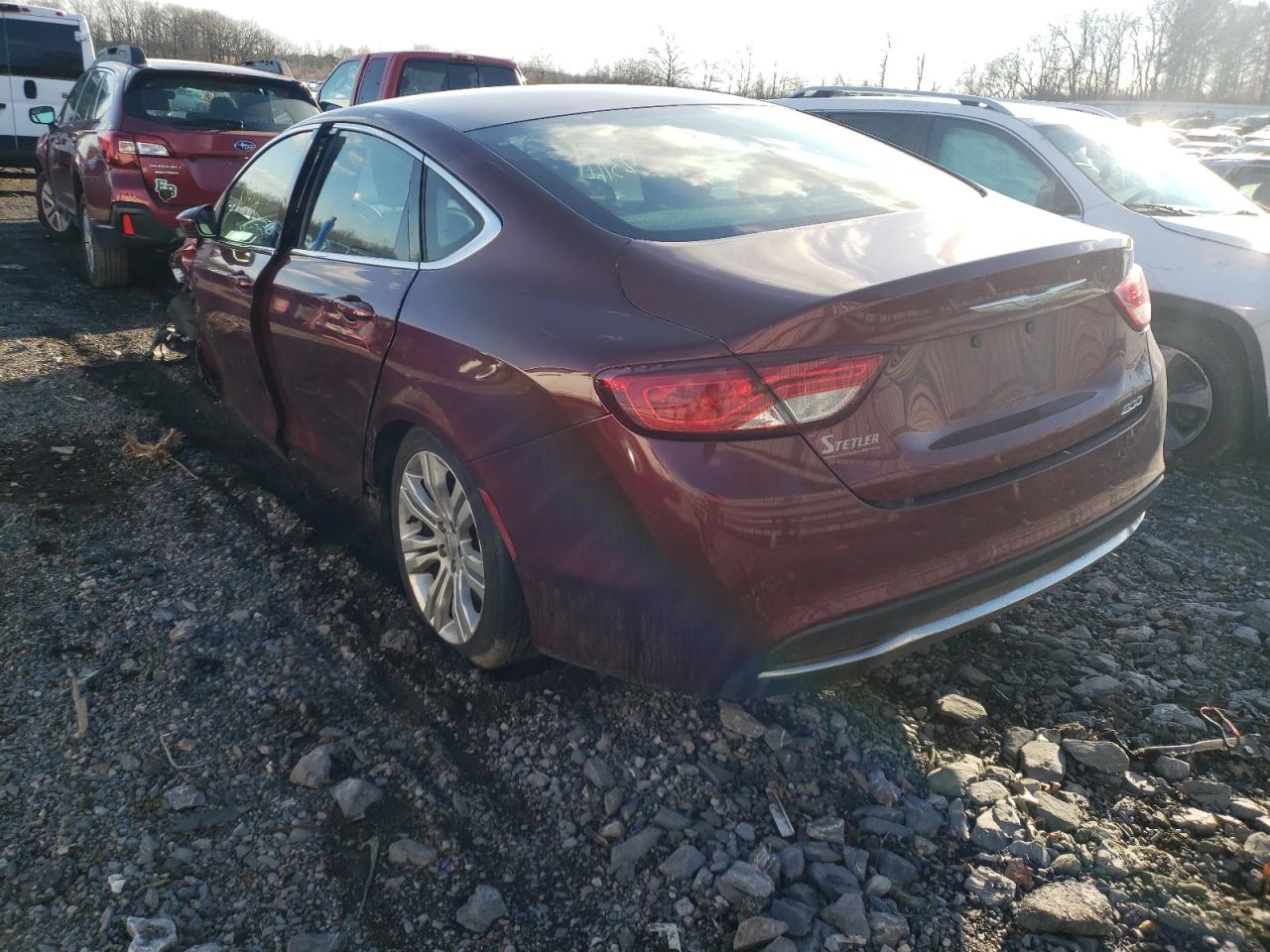 Photo 3 from auction – 2015 CHRYSLER 200 LIMITE with VIN 1C3CCCAB5FN582392