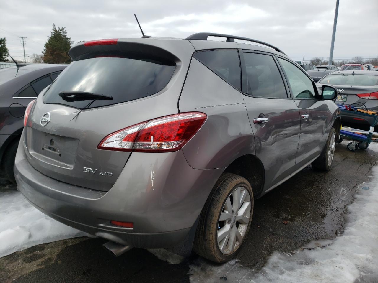 Photo 4 from auction – 2011 NISSAN MURANO S with VIN JN8AZ1MW8BW166558