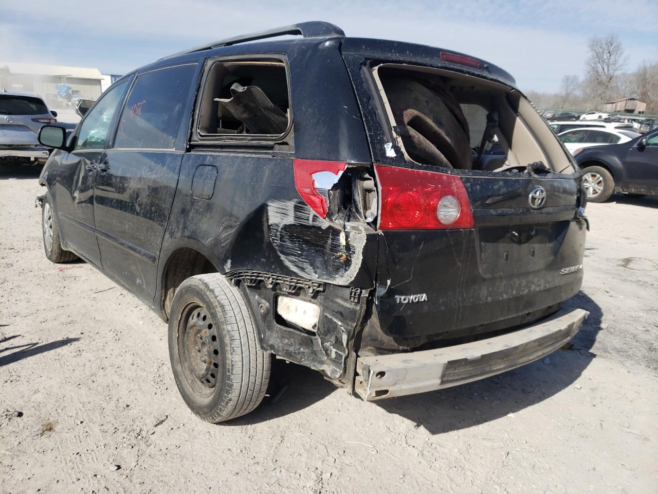 Photo 3 from auction – 2008 TOYOTA SIENNA CE with VIN 5TDZK23C48S178098
