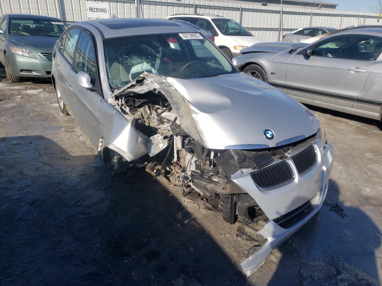 BMW 328 I 2008 with VIN WBAVA33528K055588 - Photo from auction