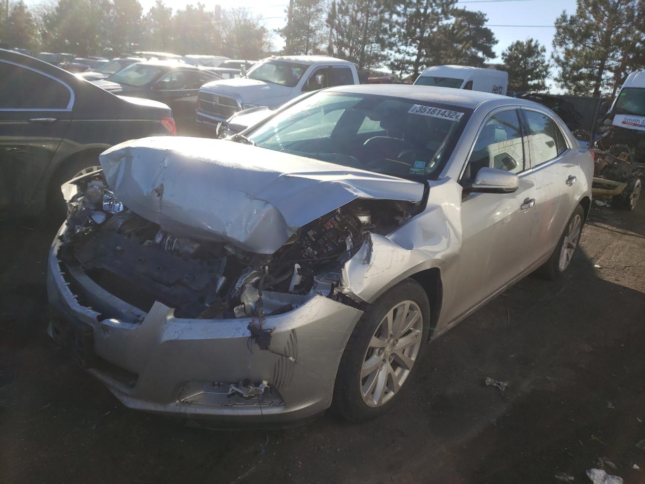 Photo 2 from auction – 2013 CHEVROLET MALIBU LTZ with VIN 1G11H5SA9DF269481