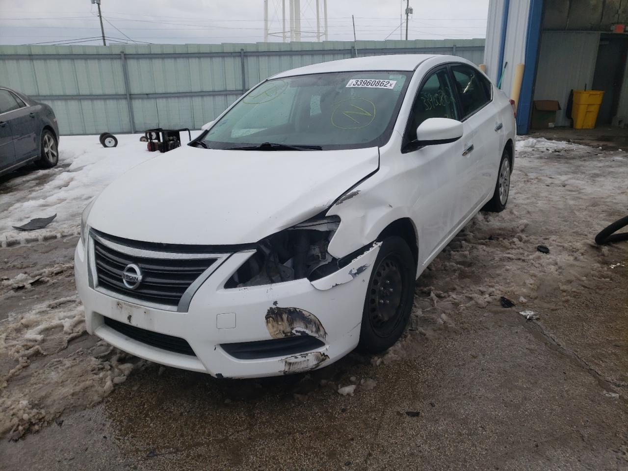 Photo 2 from auction – 2014 NISSAN SENTRA S with VIN 3N1AB7AP1EY262046