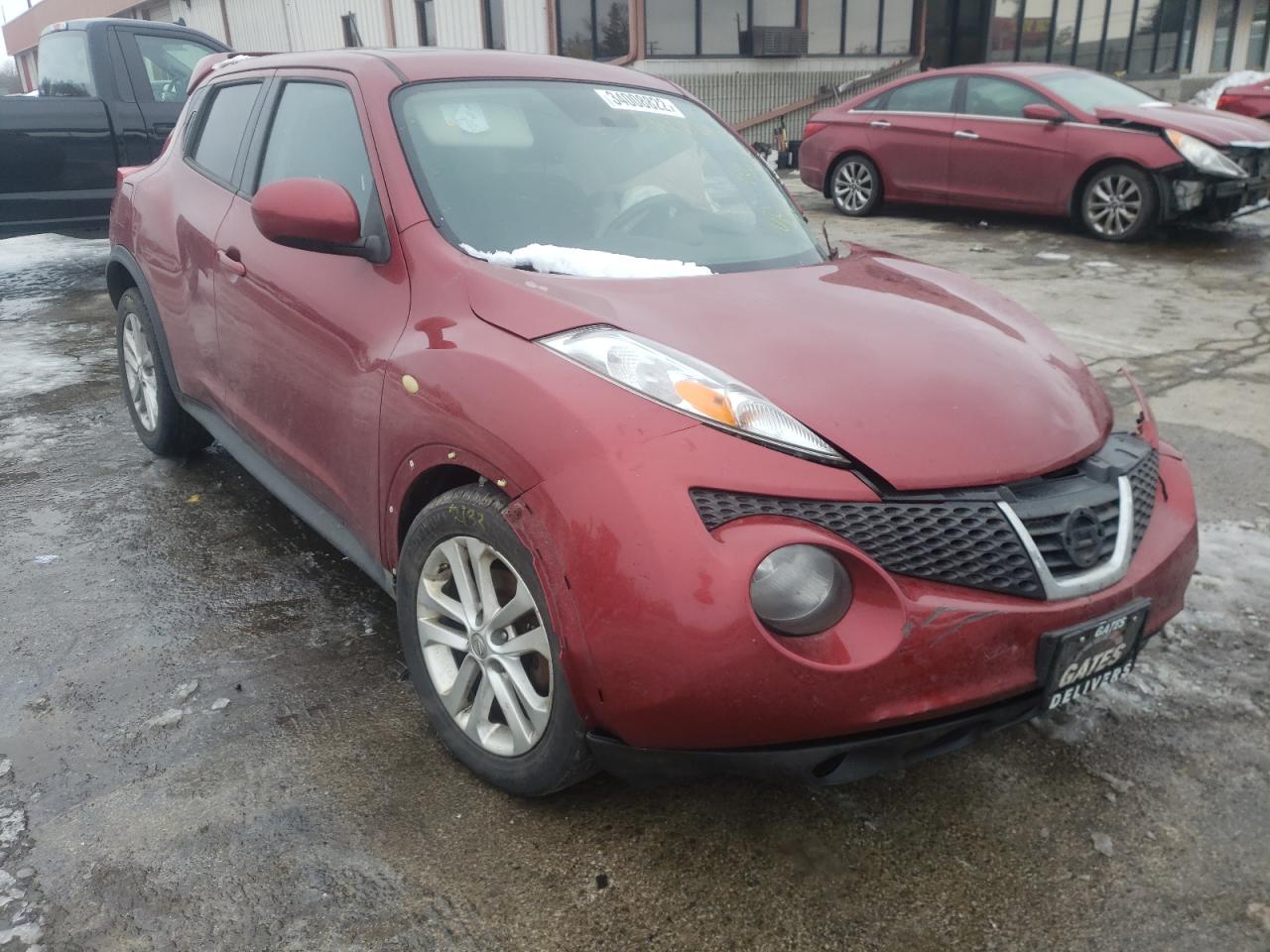 NISSAN JUKE S 2014 with VIN JN8AF5MV7ET358745 - Photo from auction