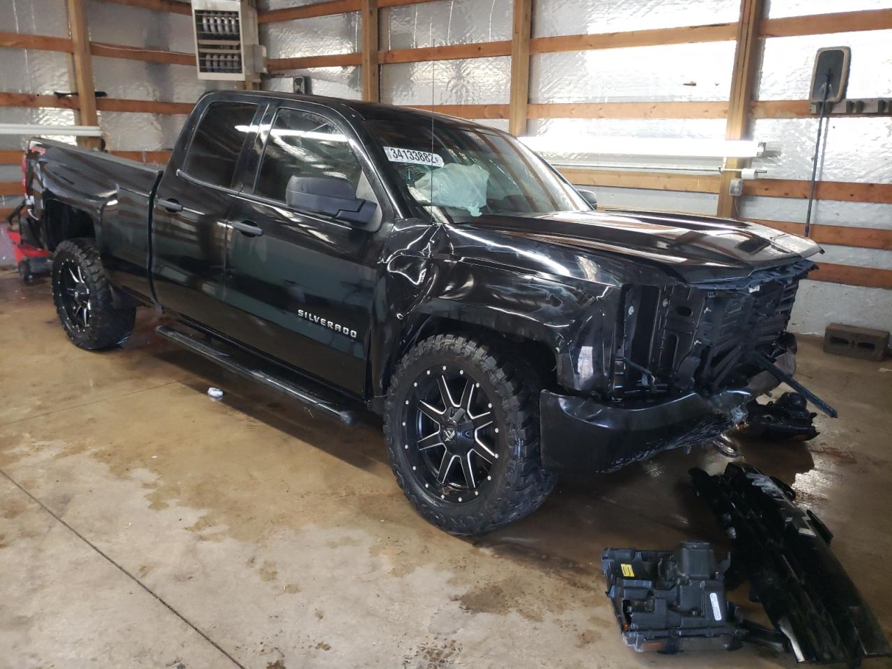 CHEVROLET SILVERADO 2017 with VIN 1GCVKPEC9HZ332148 - Photo from auction