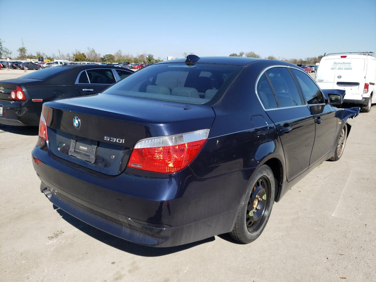 Photo 4 from auction – 2006 BMW 530 I with VIN WBANE735X6CM41291