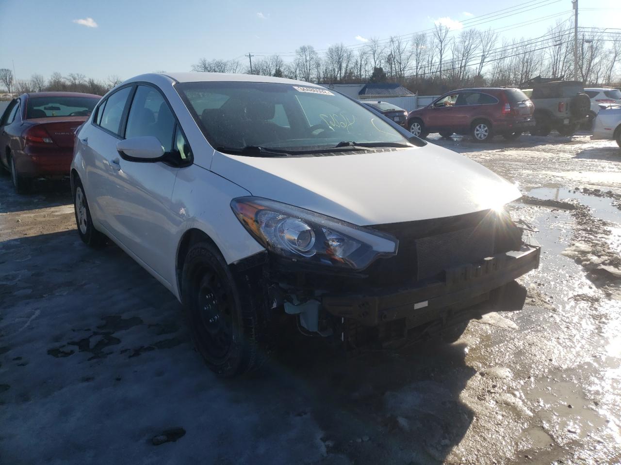 KIA FORTE LX 2016 with VIN KNAFK4A64G5617281 - Photo from auction