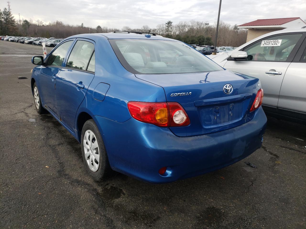 Photo 3 from auction – 2009 TOYOTA COROLLA BA with VIN 2T1BU40E09C072836