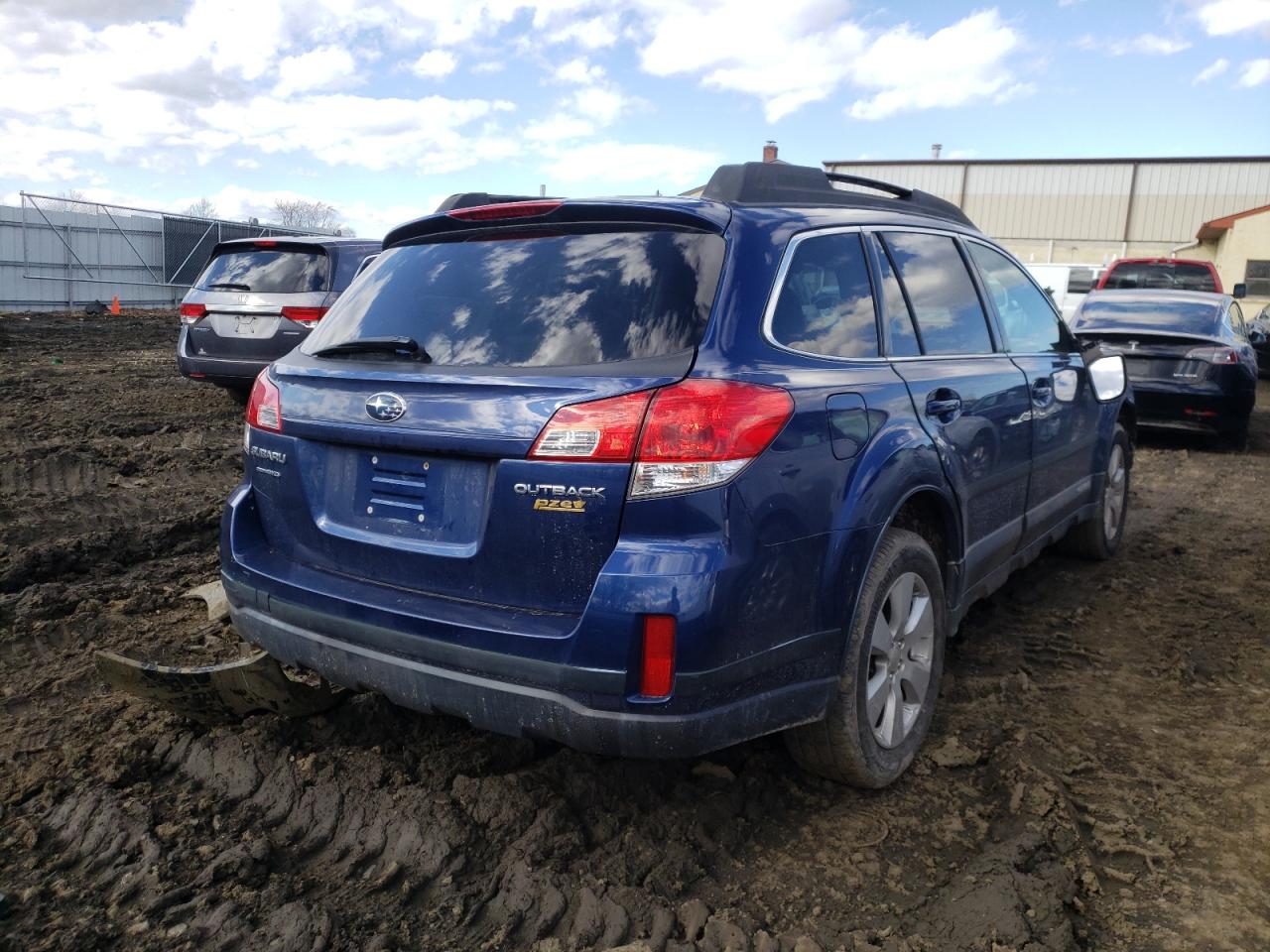 Photo 4 from auction – 2010 SUBARU OUTBACK 2. with VIN 4S4BRBGCXA3311845
