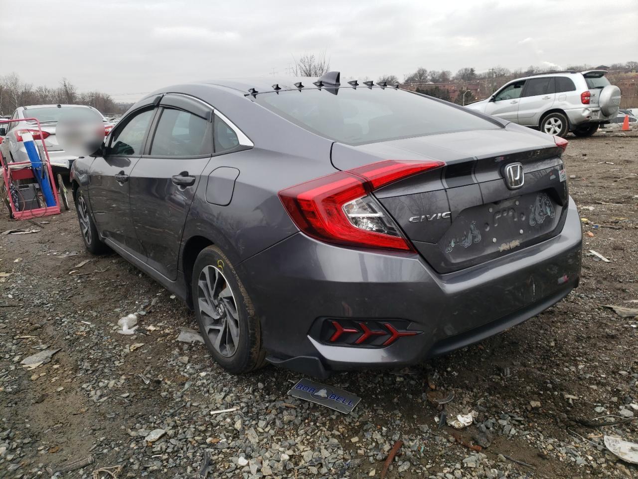Photo 3 from auction – 2017 HONDA CIVIC EX with VIN 19XFC2F77HE216996