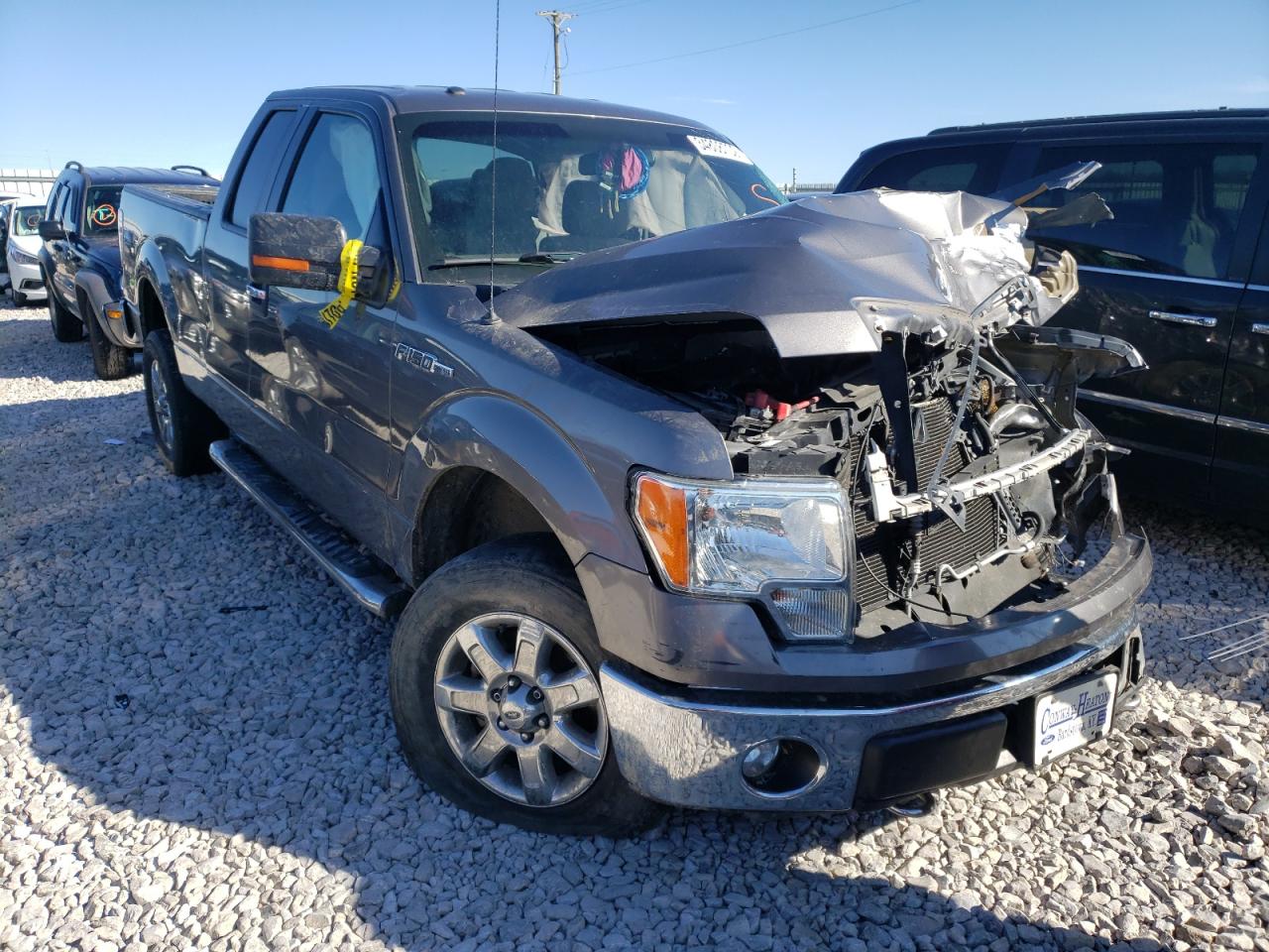 FORD F150 SUPER 2014 with VIN 1FTFX1EF1EFA36728 - Photo from auction