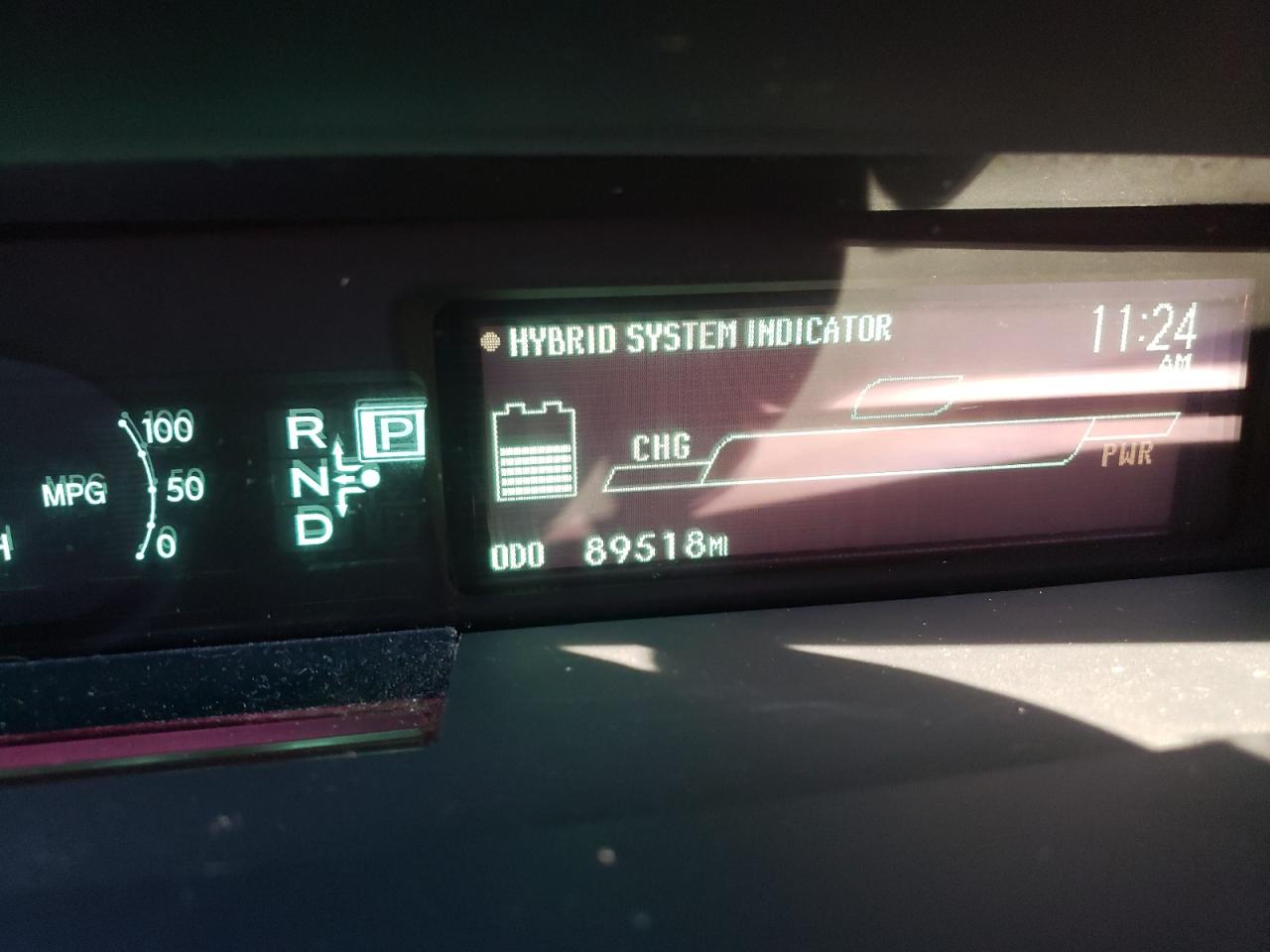 Photo 8 from auction – 2011 TOYOTA PRIUS with VIN JTDKN3DUXB0304352