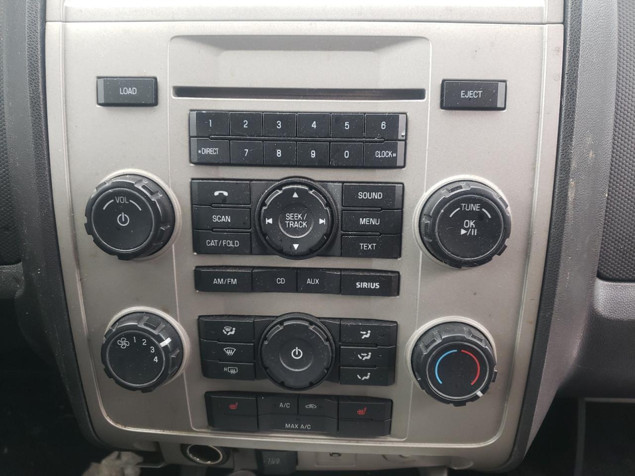 Photo 9 from auction – 2012 FORD ESCAPE XLT with VIN 1FMCU9D75CKB59260