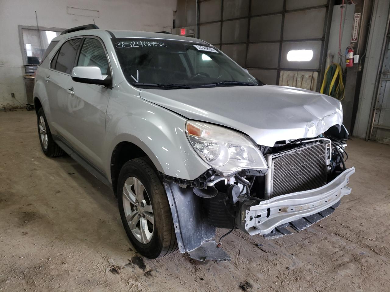 CHEVROLET EQUINOX LT 2012 with VIN 2GNALPEK9C1228402 - Photo from auction