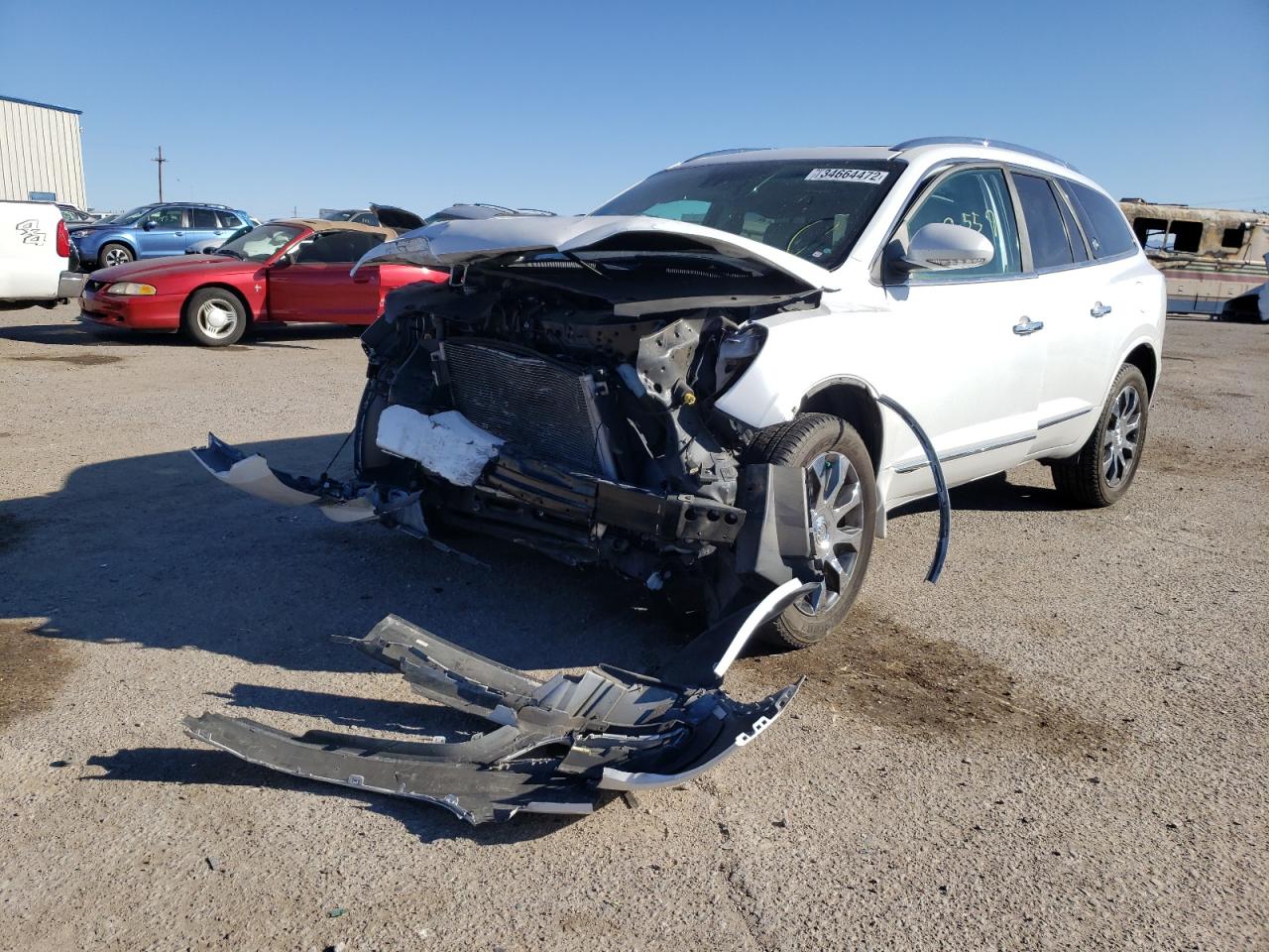 Photo 2 from auction – 2017 BUICK ENCLAVE with VIN 5GAKVCKD5HJ181406