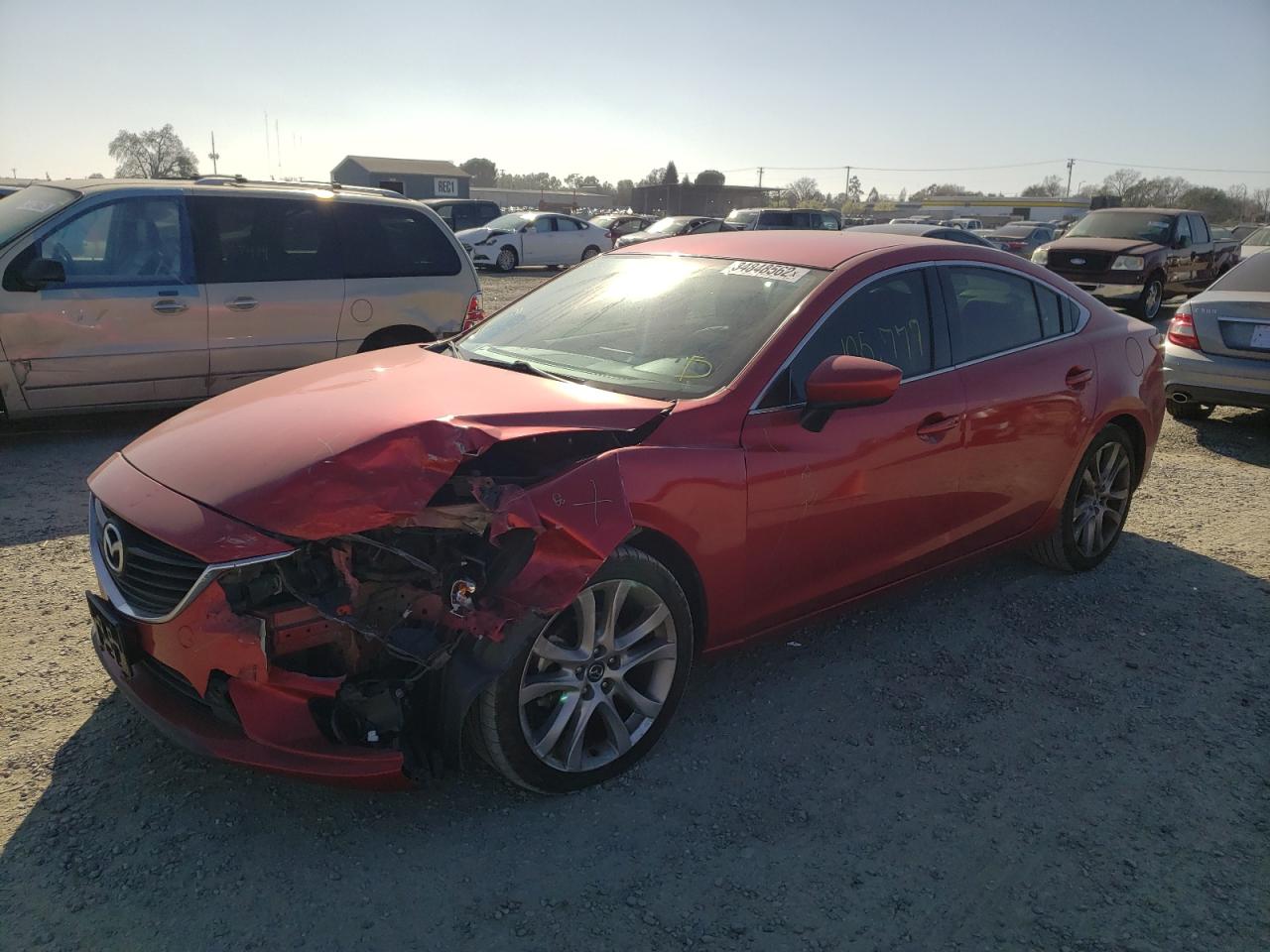 Photo 2 from auction – 2016 MAZDA 6 TOURING with VIN JM1GJ1V56G1457681