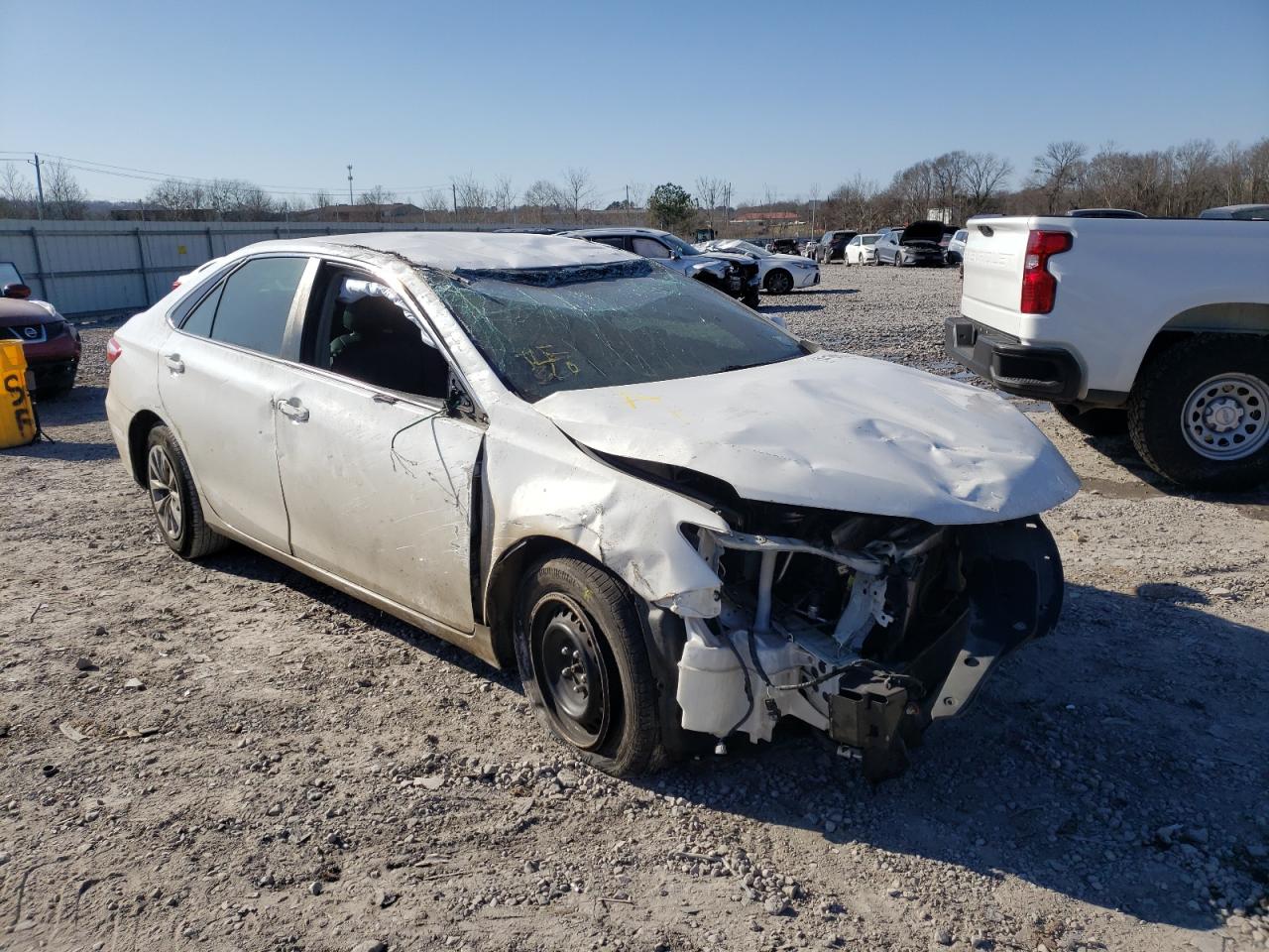 TOYOTA CAMRY LE 2016 with VIN 4T4BF1FK5GR567363 - Photo from auction