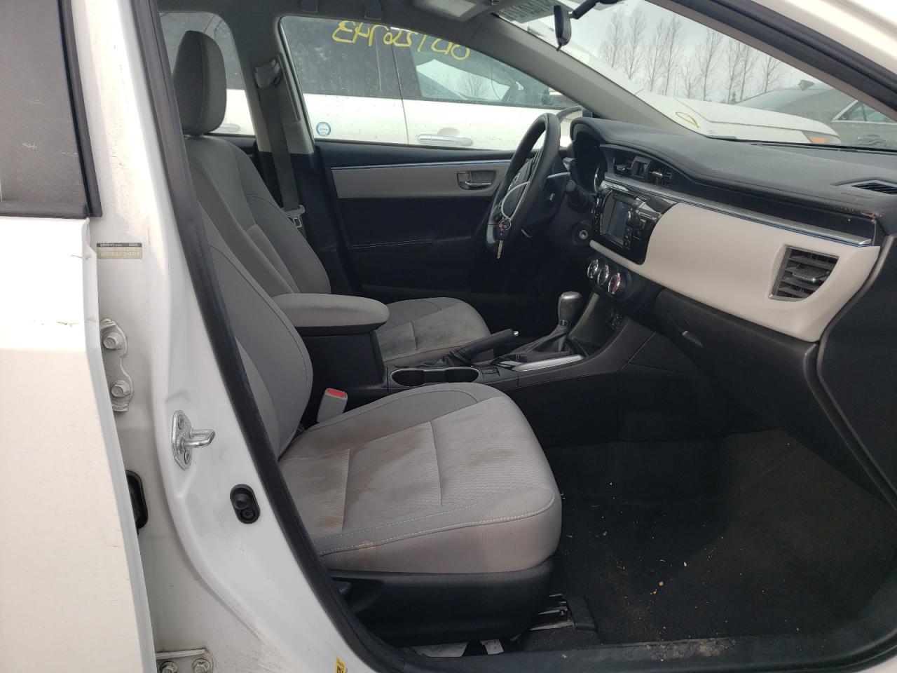 Photo 5 from auction – 2014 TOYOTA COROLLA L with VIN 2T1BURHE3EC016109