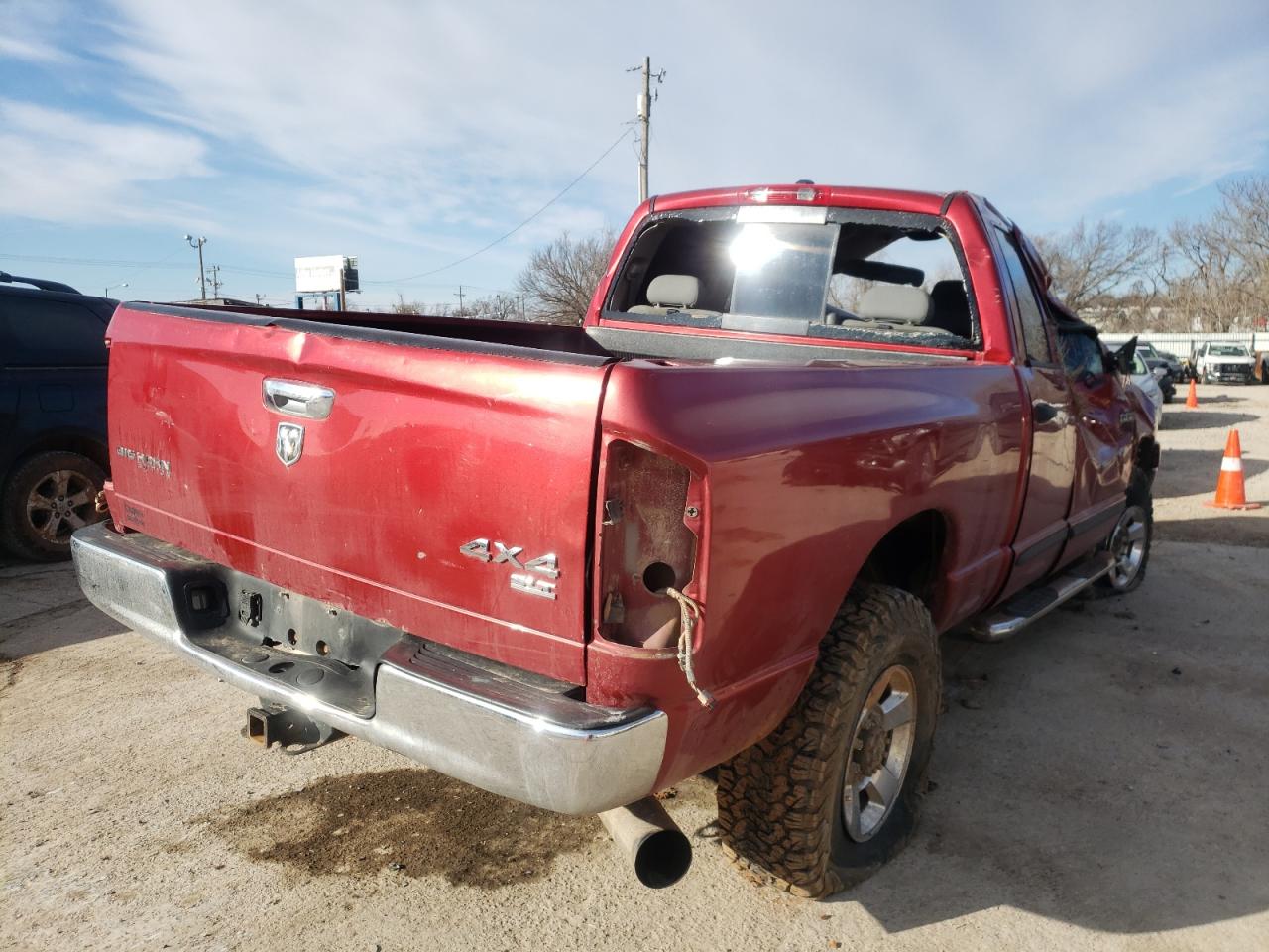 Photo 4 from auction – 2007 DODGE RAM 2500 S with VIN 1D7KS28C97J508863
