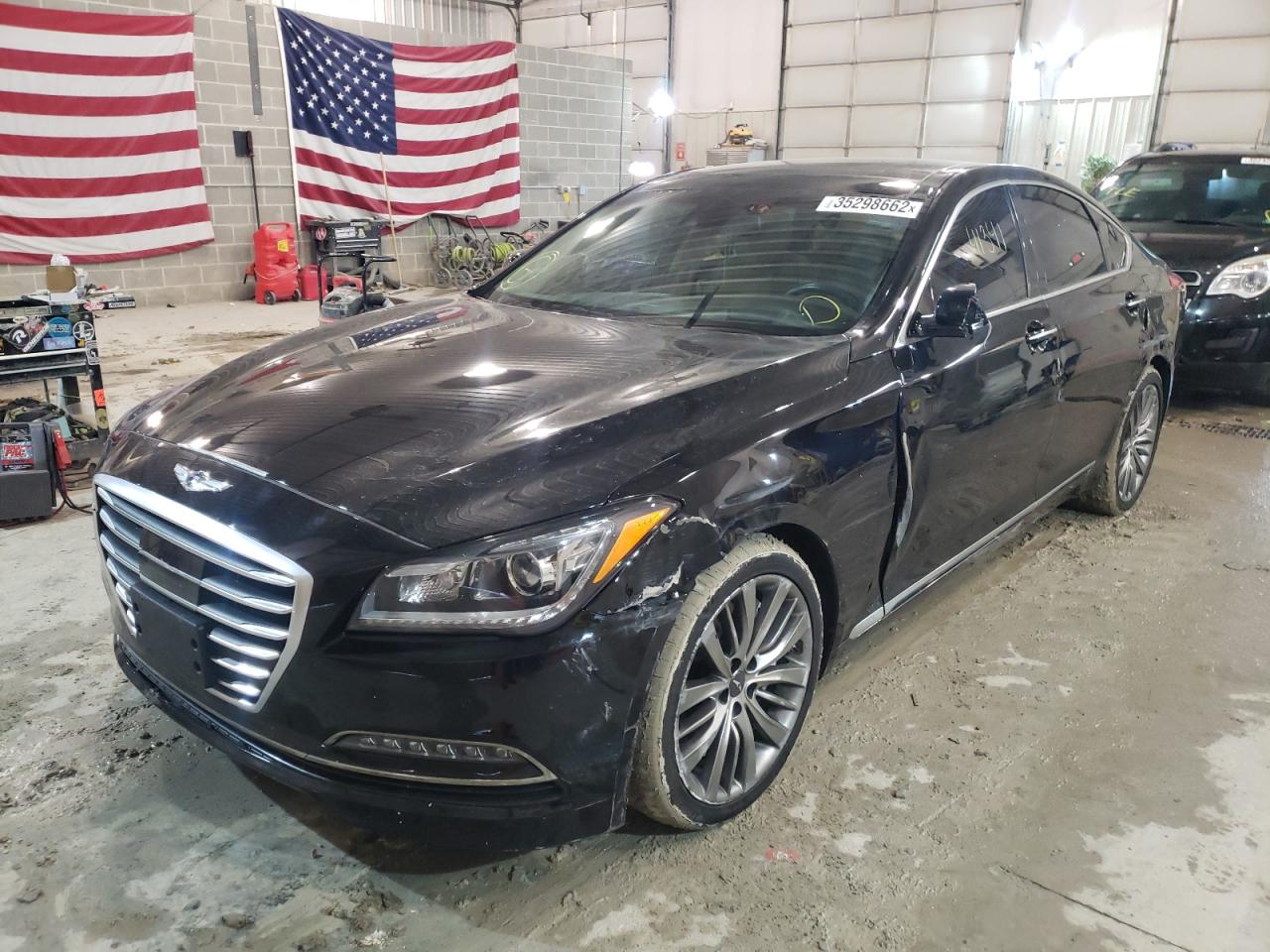 Photo 2 from auction – 2017 GENESIS G80 ULTIMA with VIN KMHGN4JF6HU180854