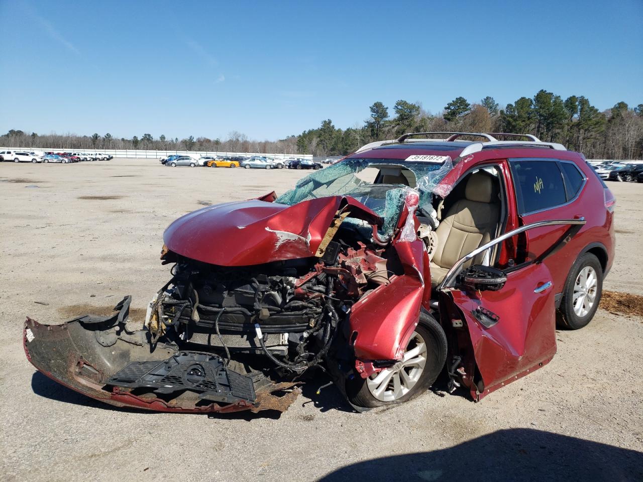 Photo 2 from auction – 2016 NISSAN ROGUE S with VIN 5N1AT2MT5GC839867