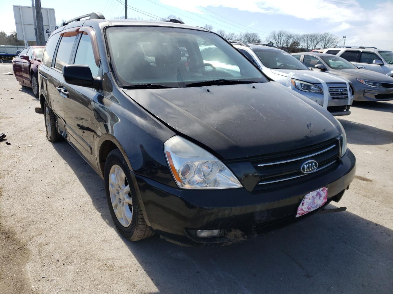 KIA SEDONA EX 2007 with VIN KNDMB233X76113362 - Photo from auction
