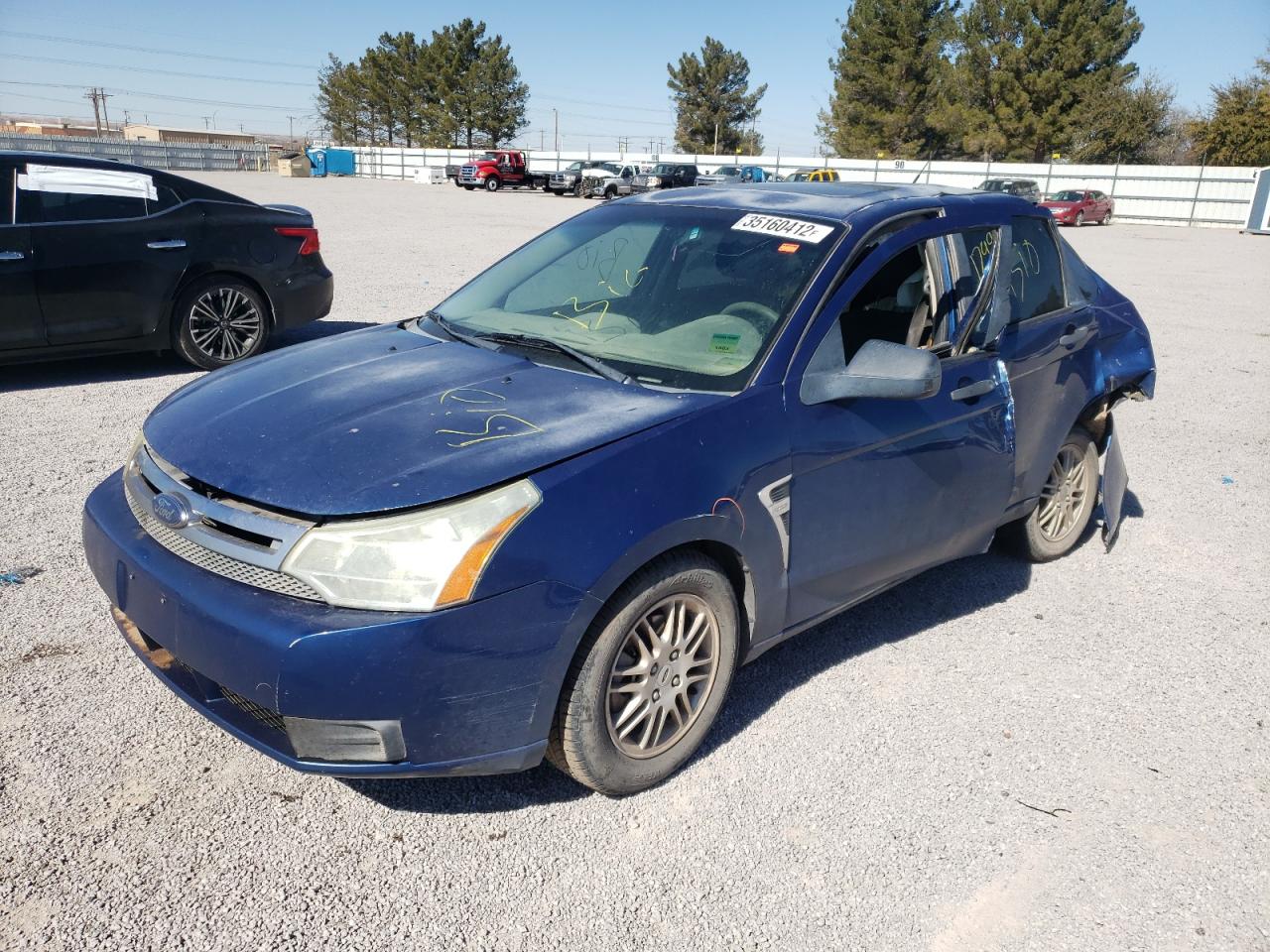 Photo 2 from auction – 2008 FORD FOCUS SE with VIN 1FAHP35N58W232533