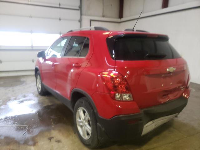 Photo 3 from auction – 2016 CHEVROLET TRAX 1LT with VIN KL7CJPSB2GB755308